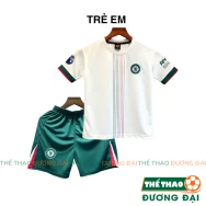 Quần Áo Bóng Đá Trẻ Em Chelsea Trắng Thun Mè Thoáng Khí Đồ Đá Banh Cho Bé Thể Thao Đương Đại