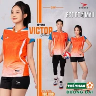 Quần Áo Bóng Chuyền Nữ Beyono Victor Thun Mè Cao Cấp Thoáng Khí Thể Thao Đương Đại