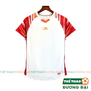 Áo Cầu Lông Pickleball Keepfly ST05 Trắng Cam Thun Mè Cao Cấp Thoáng Khí Thể Thao Đương Đại