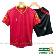 Quần Áo Bóng Đá Đồ Đá Banh Không Logo Klorist Đỏ Thun Mè Cao Cấp Thoáng Khí Thể Thao Đương Đại