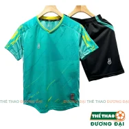 Quần Áo Bóng Đá Đồ Đá Banh Thiết Kế Klorist Xanh Ngọc Thun Mè Cao Cấp Thoáng Khí Thể Thao Đương Đại