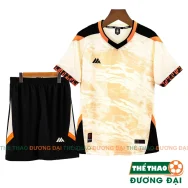 Quần Áo Bóng Đá Đồ Đá Banh Thiết Kế Mikal K4 Kem Thun Mè Cao Cấp Thoáng Khí Thể Thao Đương Đại