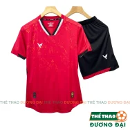 Quần Áo Bóng Đá Thiết Kế VH Sonic Đỏ Thun Mè Cao Cấp Thoáng Khí Thể Thao Đương Đại