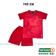 Quần Áo Bóng Đá Trẻ Em ĐT Việt Nam Đỏ Thun Lạnh Cao Cấp Đồ Đá Banh Cho Bé Thể Thao Đương Đại