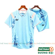 Quần Áo Bóng Đá Thiết Kế CV C550 Thiên Thanh Thun Mè Cao Cấp Thoáng Khí Thể Thao Đương Đại