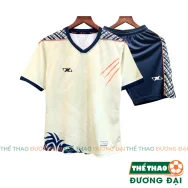 Quần Áo Bóng Đá Thiết Kế HD Thoran Kem Thun Mè Cao Cấp Thoáng Khí Thể Thao Đương Đại
