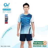Quần Áo Bóng Chuyền NAM CV C02 Biển Thun Mè C-Airmaxx Thoáng Khí Thể Thao Đương Đại