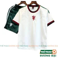 Quần Áo Bóng Đá Devils Trắng Lá 2026 2027 Thun Mè S-COMF Thoáng Khí Thể Thao Đương Đại