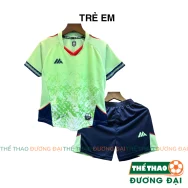 Quần Áo Bóng Đá Trẻ Em Thiết Kế Mikal K6 Chuối Thun Mè Thoáng Khí Đồ Đá Banh Cho Bé